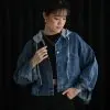 Unirka Denim Jacket Kode 161B Dark Blue - Image 2
