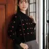 Vasyla Longsleeve Kode 174B Black