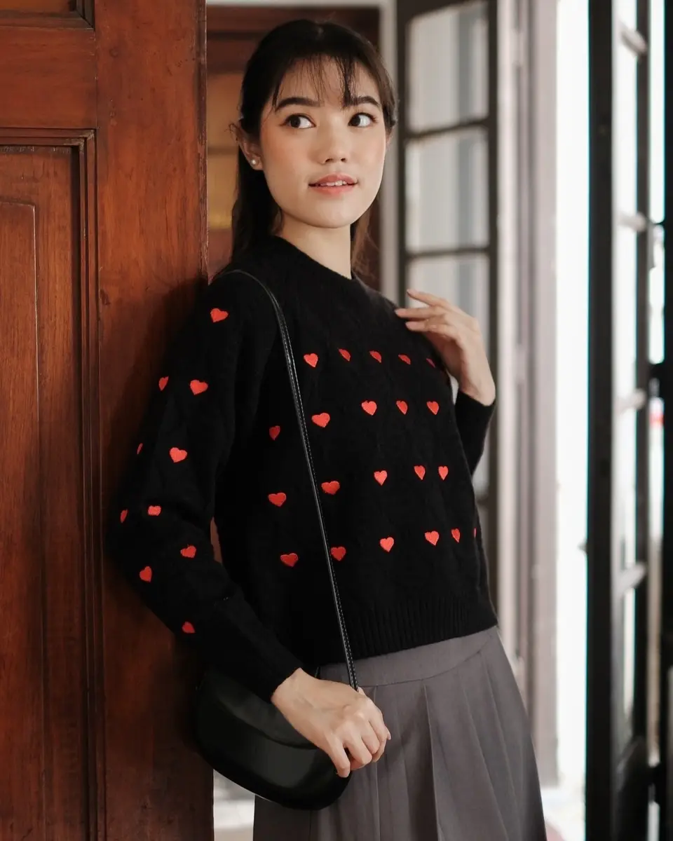 Vasyla Longsleeve Kode 174B Black