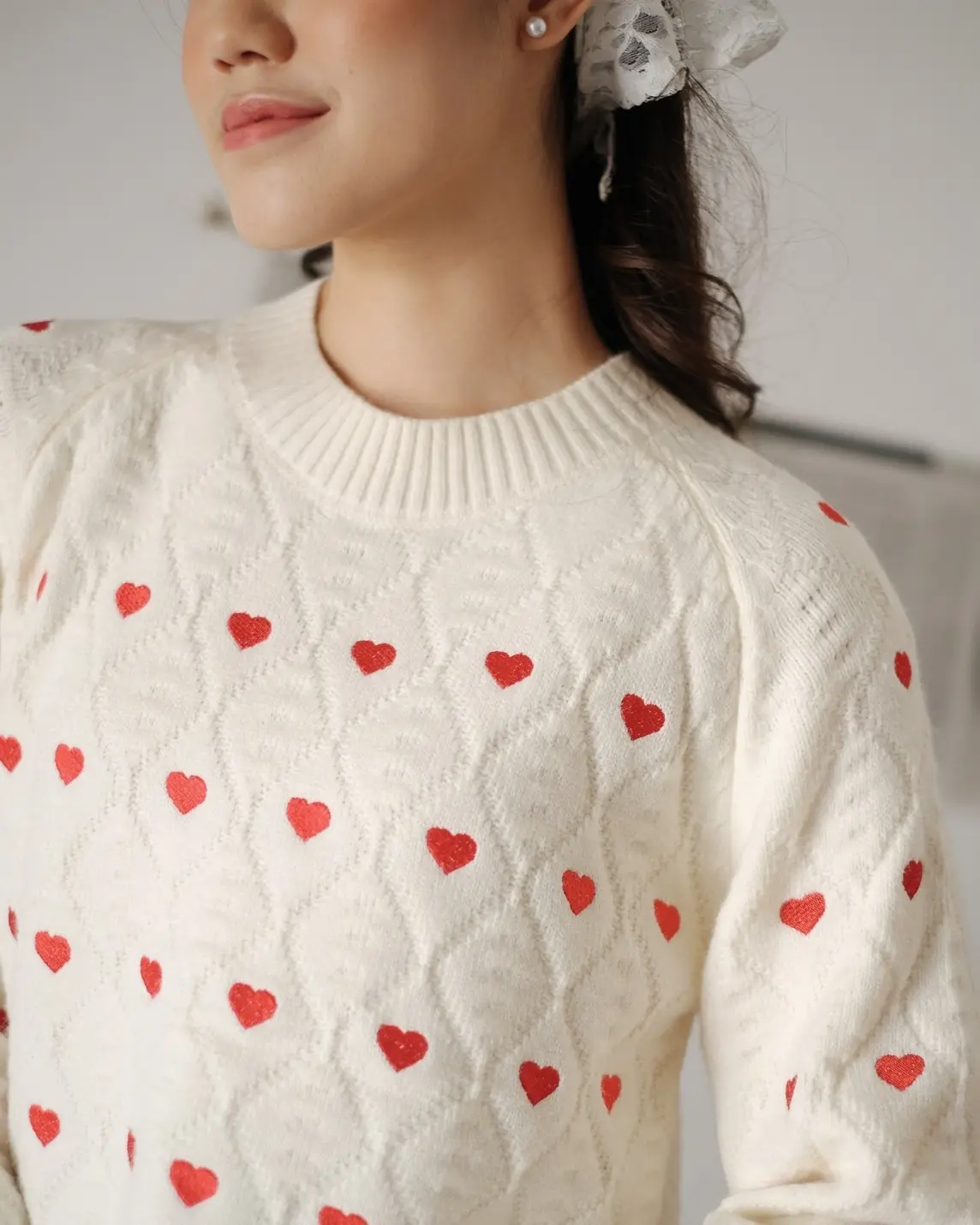 Vasyla Longsleeve Kode 174B Ivory - Image 4