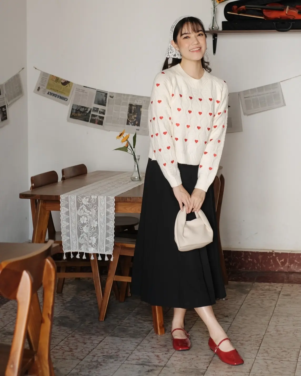 Vasyla Longsleeve Kode 174B Ivory