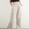 Xaviela Cargo Pants Kode 166A Beige - Image 2