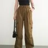 Xaviela Cargo Pants Kode 166A Brown - Image 3