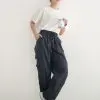 Xaviela Cargo Pants Kode 166A Dark Grey - Image 2