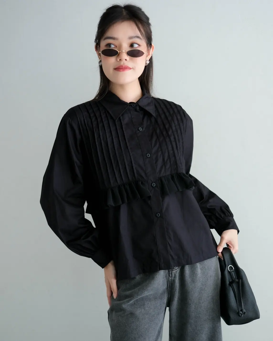 Delsi Shirt Black