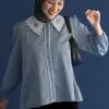 Harsika Shirt Kode 20232-1 Blue - Image 2