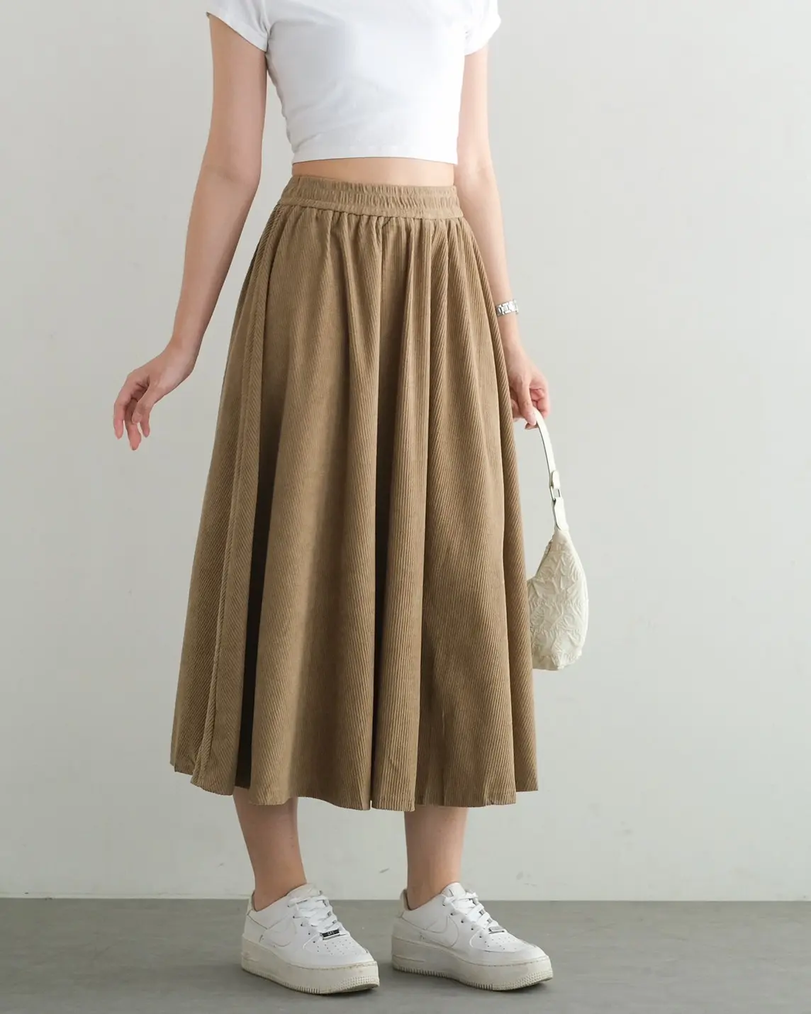 Cailey Skirt Kode 2276 Khaki - Image 2