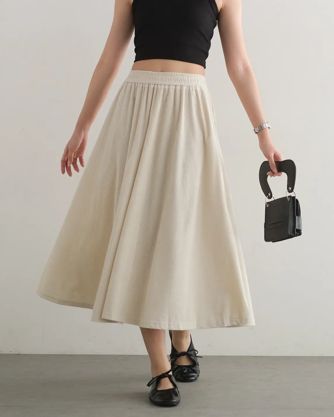 Cailey Skirt Kode 2276 Ivory - Image 2