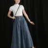 Kavisha Denim Skirt Kode 908 Medium Blue