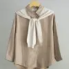 Akeyla Shirt Kode 141B Cream-Beige