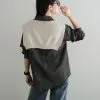 Akeyla Shirt Kode 141B Black-Beige - Image 4