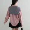 Akeyla Shirt Kode 141B Pink-Grey - Image 4