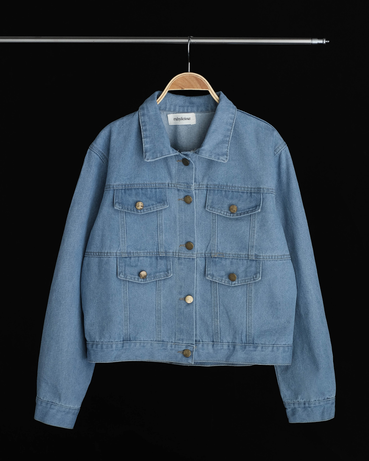 Xayla Denim Jacket Kode 167B Light Blue