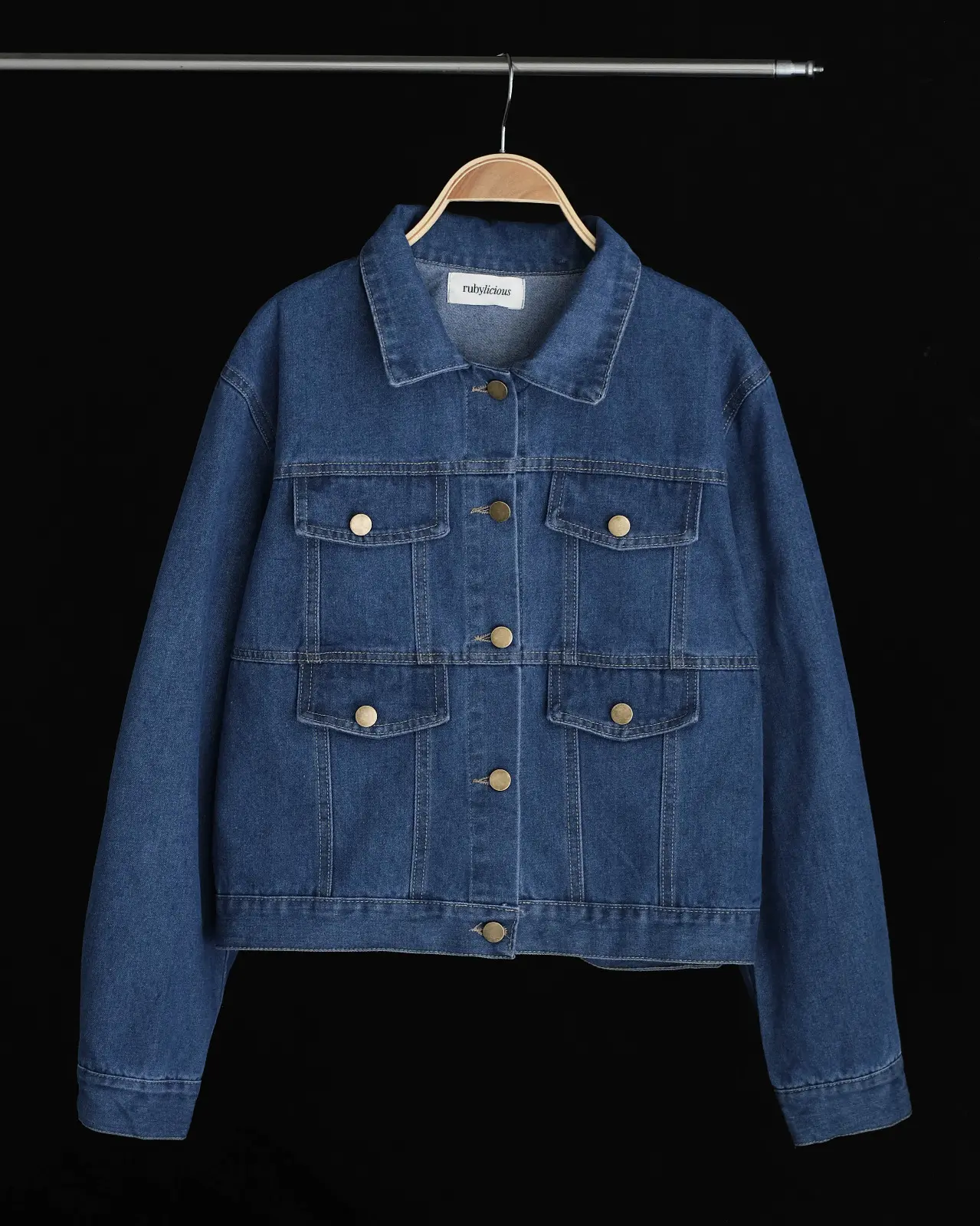 Xayla Denim Jacket Kode 167B Dark Blue