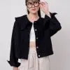 Zavira Denim Jacket Kode 168B Black - Image 3