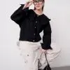 Zavira Denim Jacket Kode 168B Black - Image 2