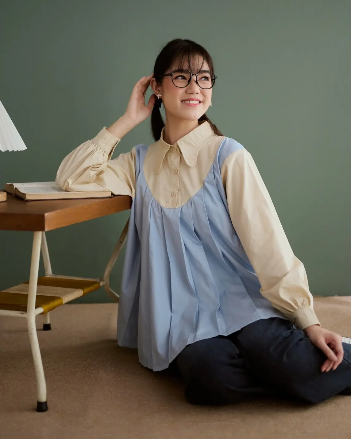 Chantria Shirt Blue - Image 2
