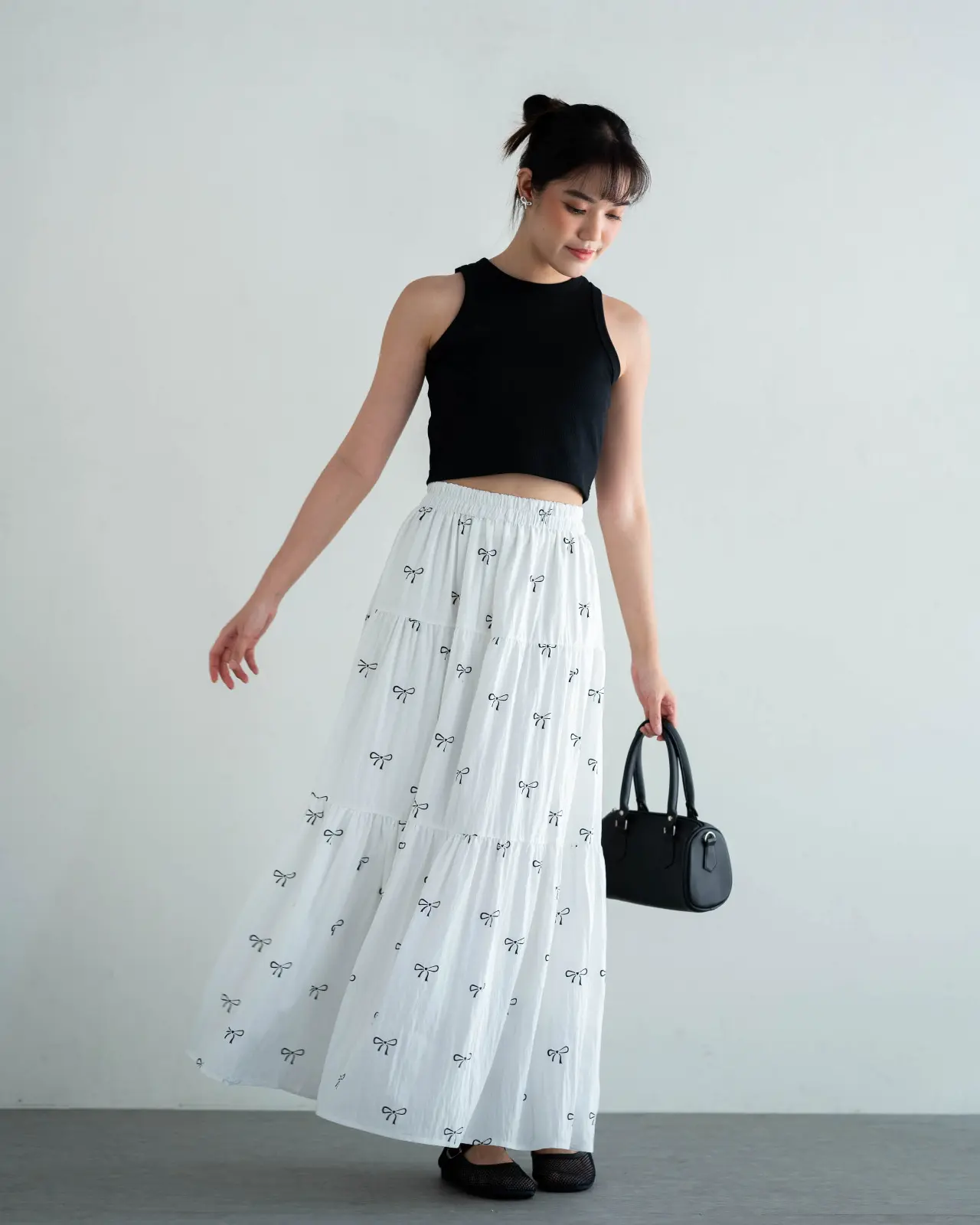 Elzia Skirt Kode 170B Broken White