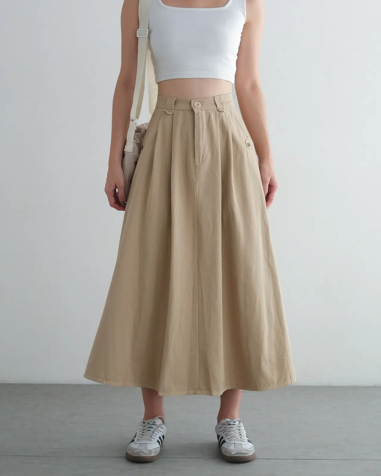 Xenosa Skirt Kode 28121 Cream