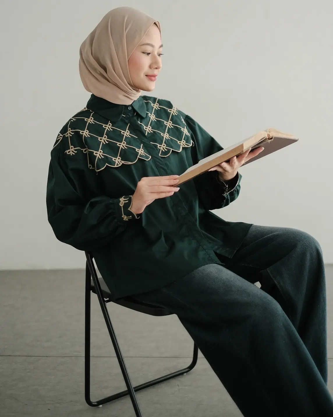 Ayara Shirt Kode 1381 Glass Green - Image 2