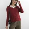 Biruni Cardigan Kode 287C Maroon - Image 5