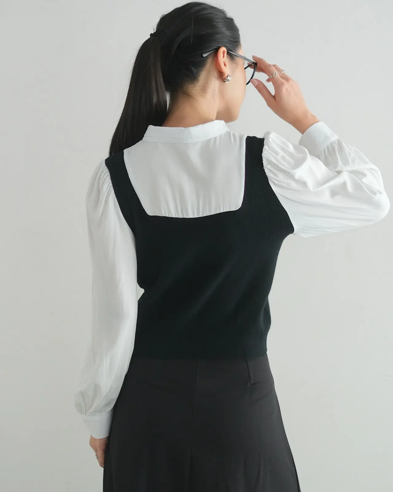 Brigita Shirt Kode 273C/8578 Black - Image 3
