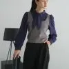 Brigita Shirt Kode 273C/8578 Dark Grey - Image 2