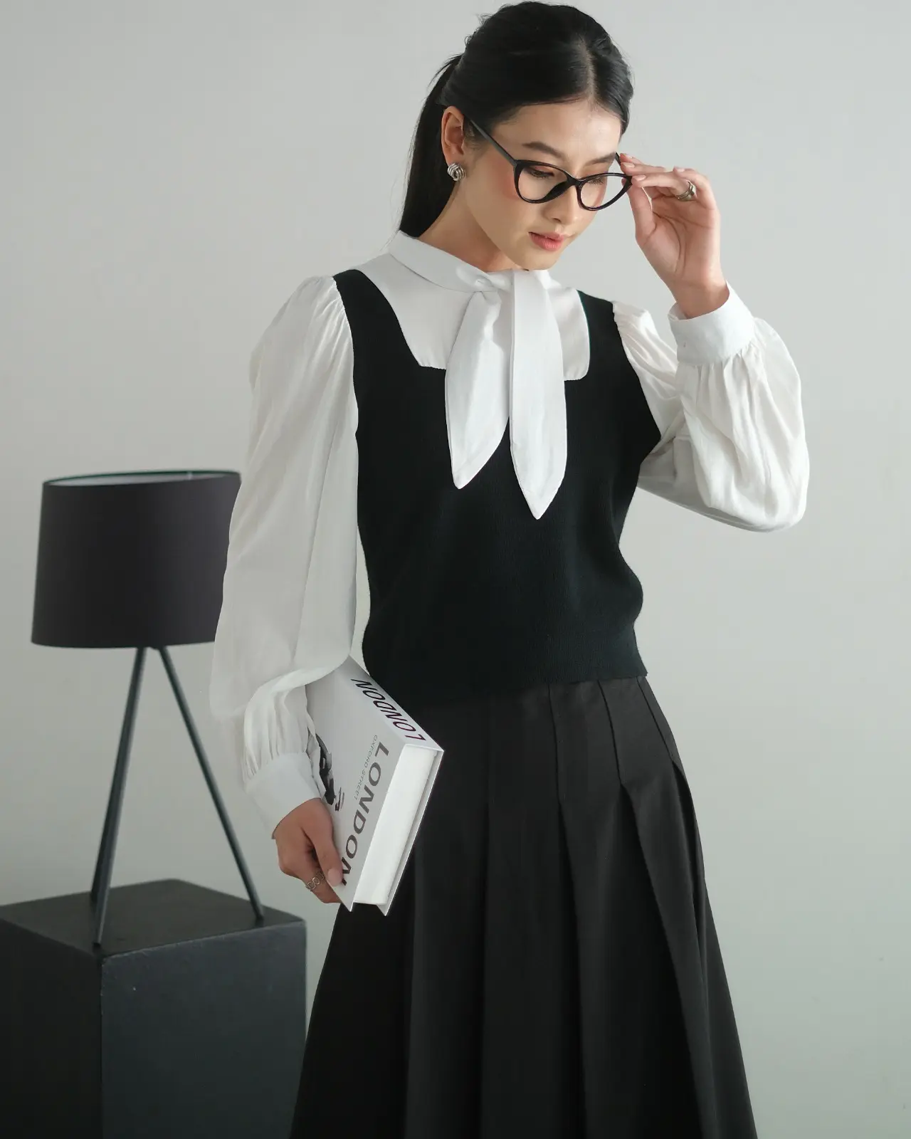 Brigita Shirt Kode 273C/8578 Black