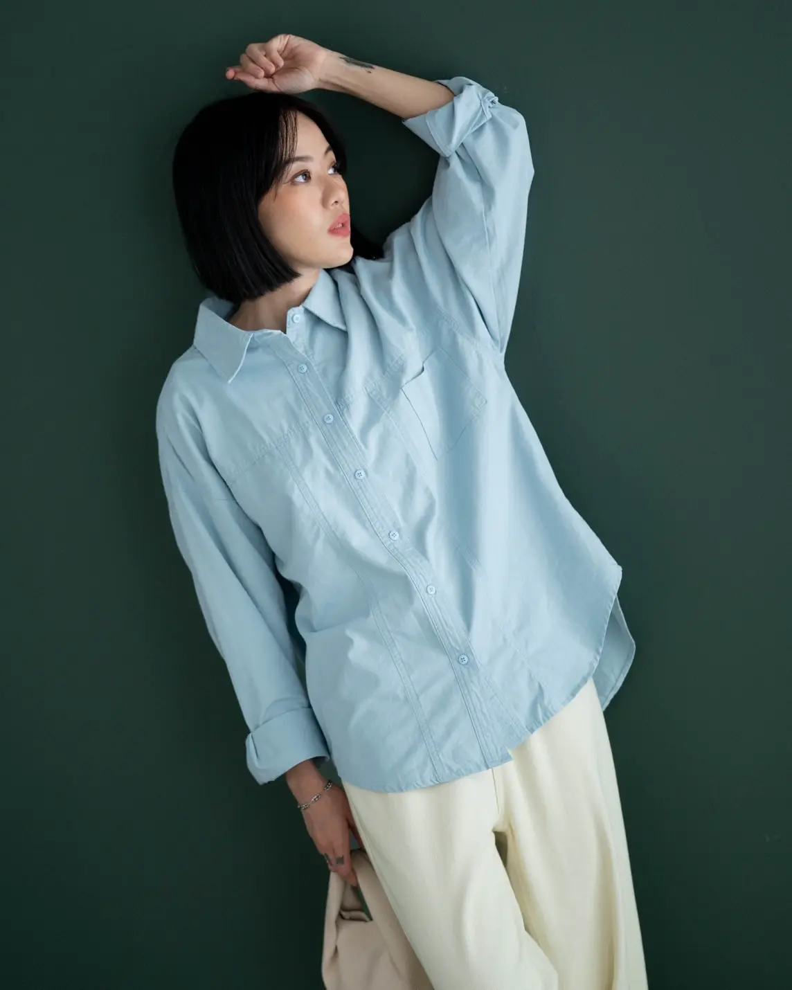 Brisha Shirt Kode 284C Blue