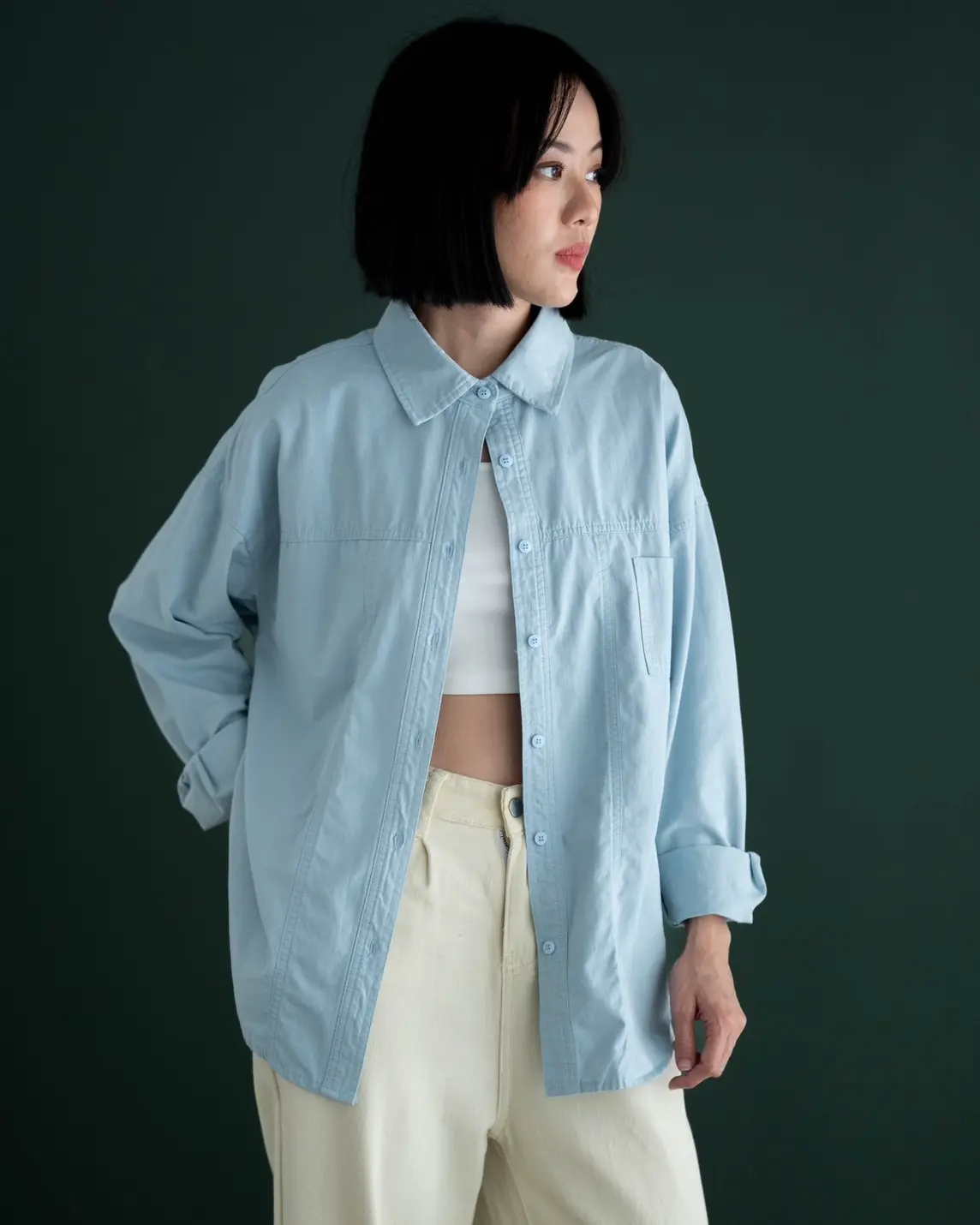 Brisha Shirt Kode 284C Blue - Image 2