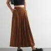 Briva Skirt Kode 28119 Brown