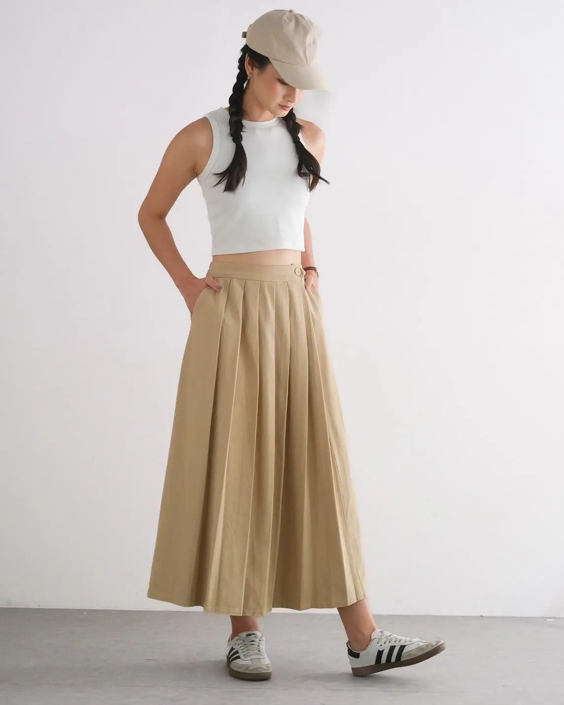 Briva Skirt Kode 28119 Cream - Image 2