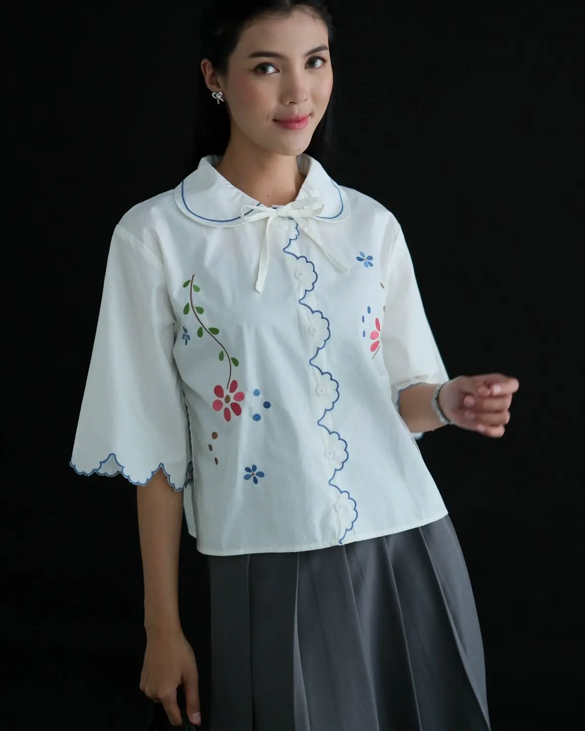 Dellia Shirt Broken White