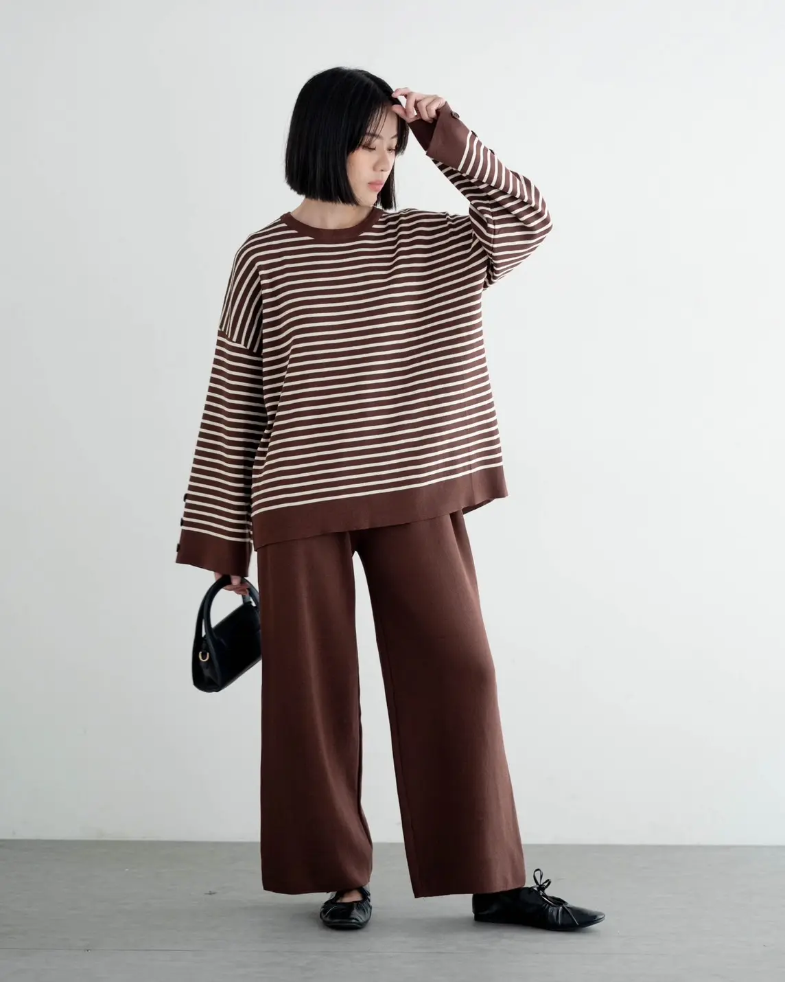 Elyza Set Kode 302C/2348 Coffee