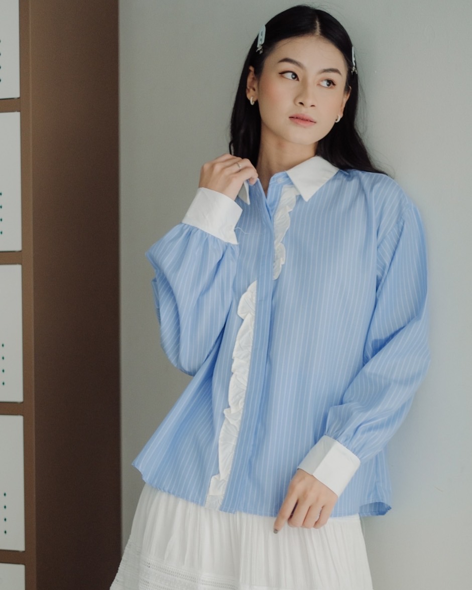 Evanya Shirt Kode 1390 Blue