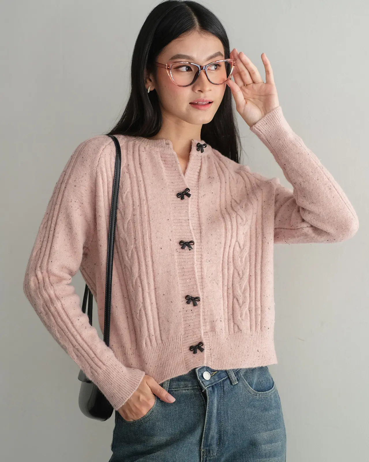 Frisca Cardigan Kode 240C Pink - Image 2