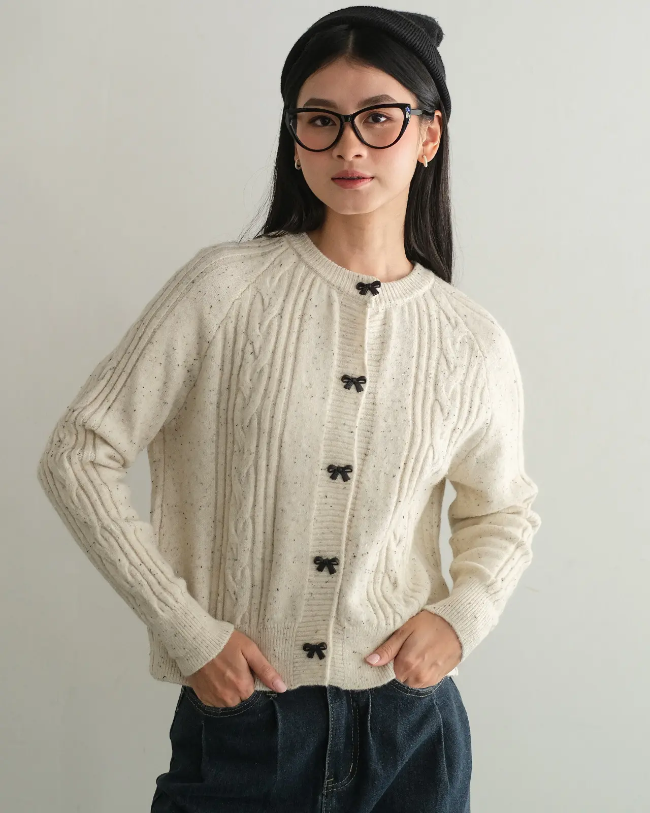 Frisca Cardigan Kode 240C Beige - Image 2