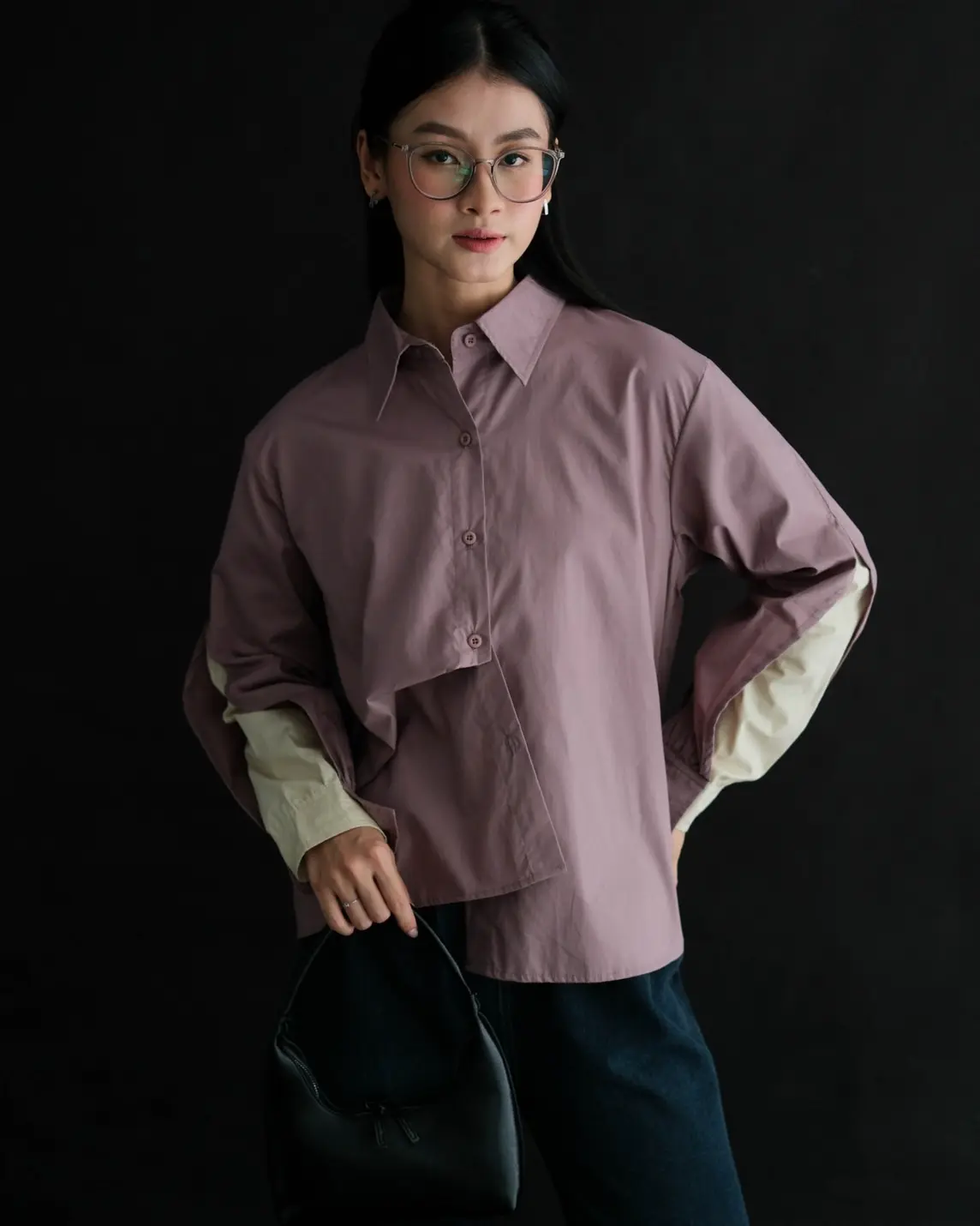 Galgana Shirt Mauve - Image 2