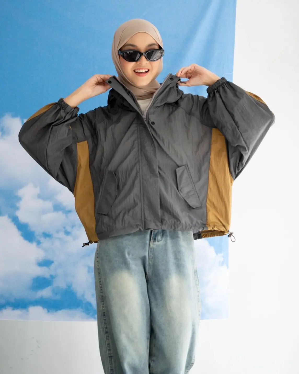 Kaeri Jacket Dark Grey - Image 4