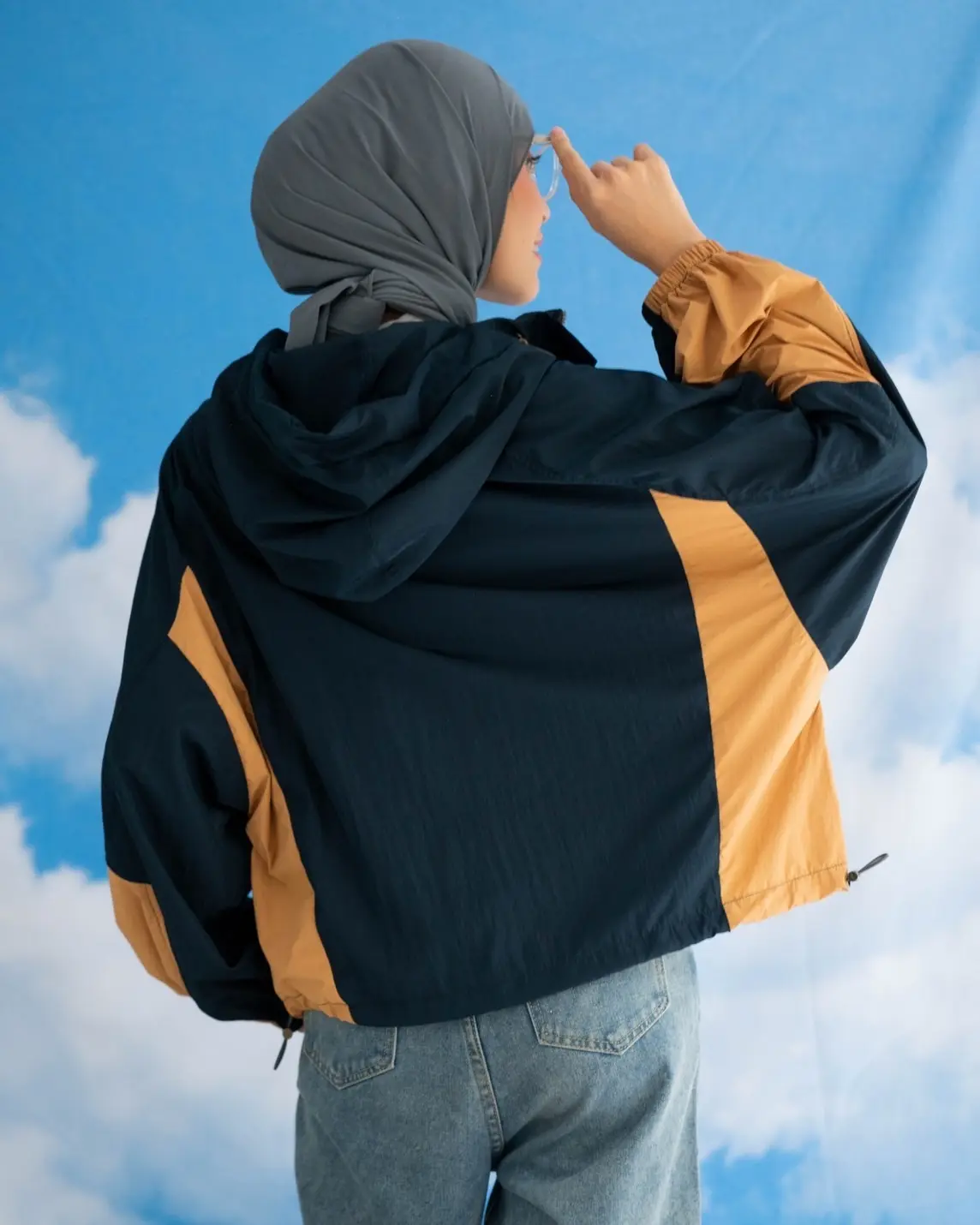 Kaeri Jacket Navy - Image 2