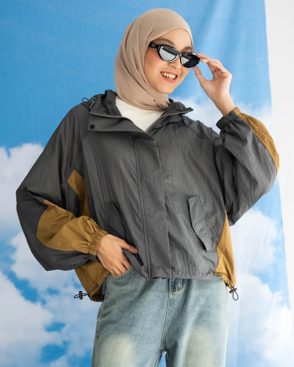 Kaeri Jacket Dark Grey - Image 3