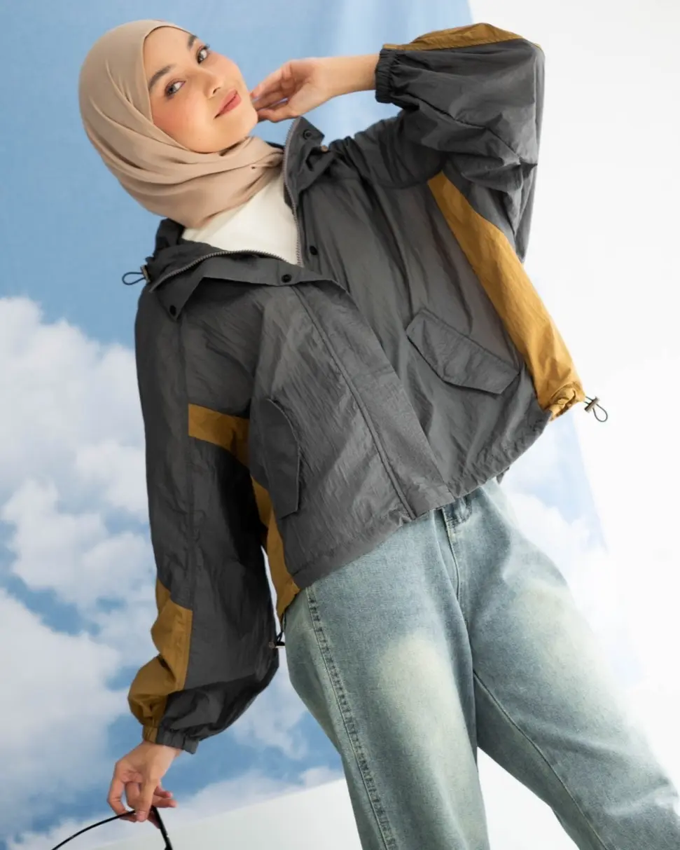 Kaeri Jacket Dark Grey - Image 2