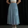 Noima Denim Skirt Light Blue
