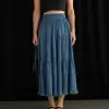 Noima Denim Skirt Medium Blue - Image 3