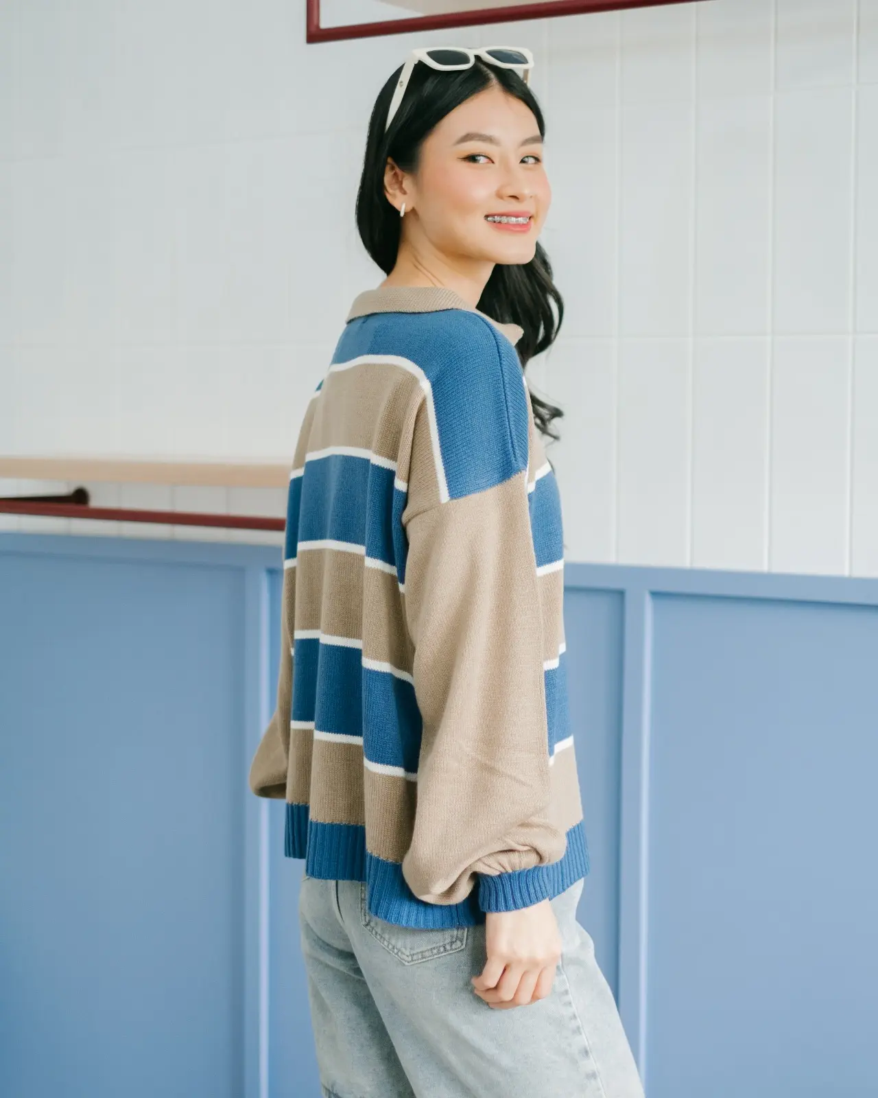 Nuria Sweater Khaki - Image 4
