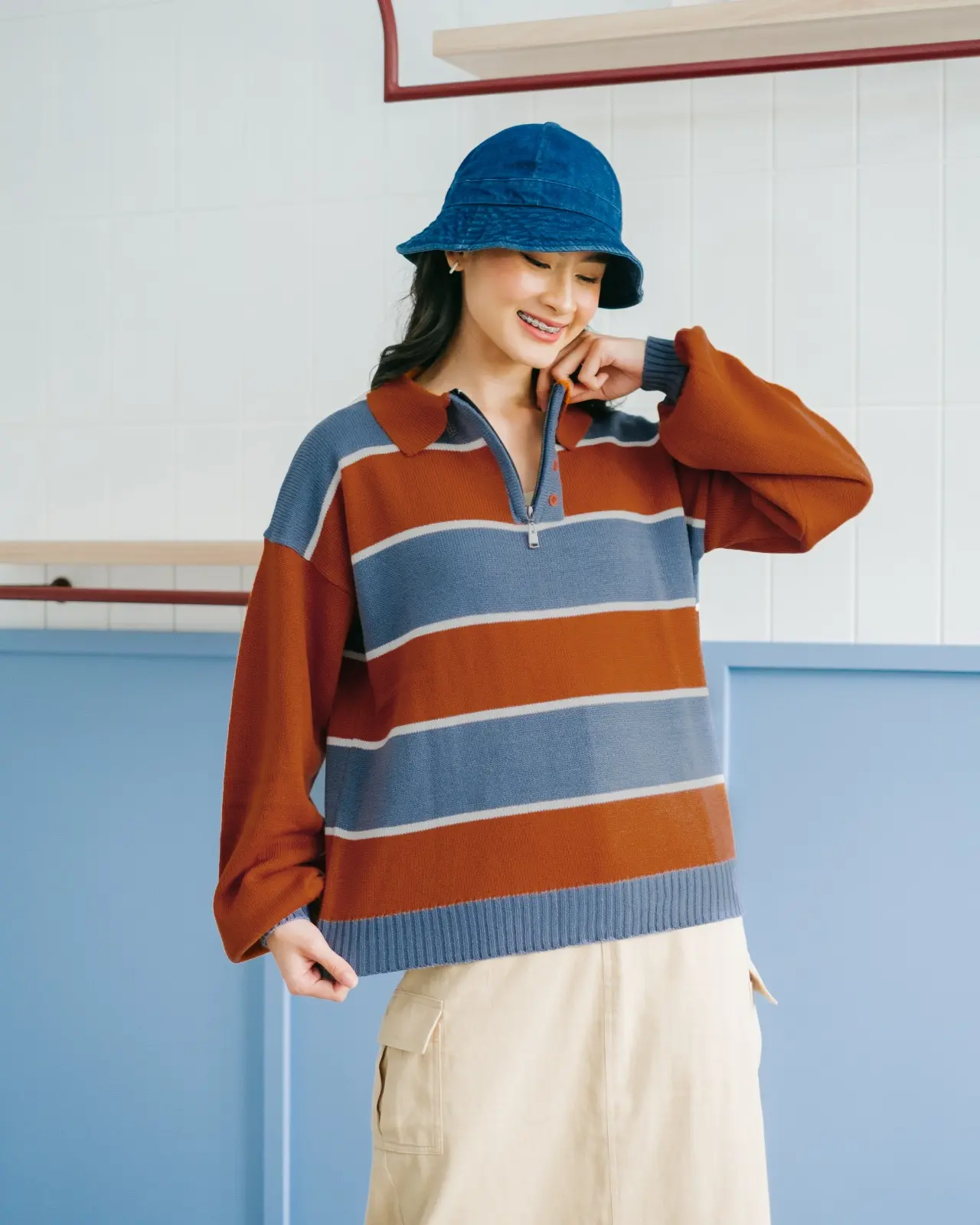 Nuria Sweater Terracota - Image 3