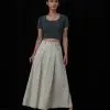 Qeyra Skirt Kode 23736 Ivory - Image 3