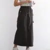 Qisty Skirt Kode 121A Dark Grey - Image 2