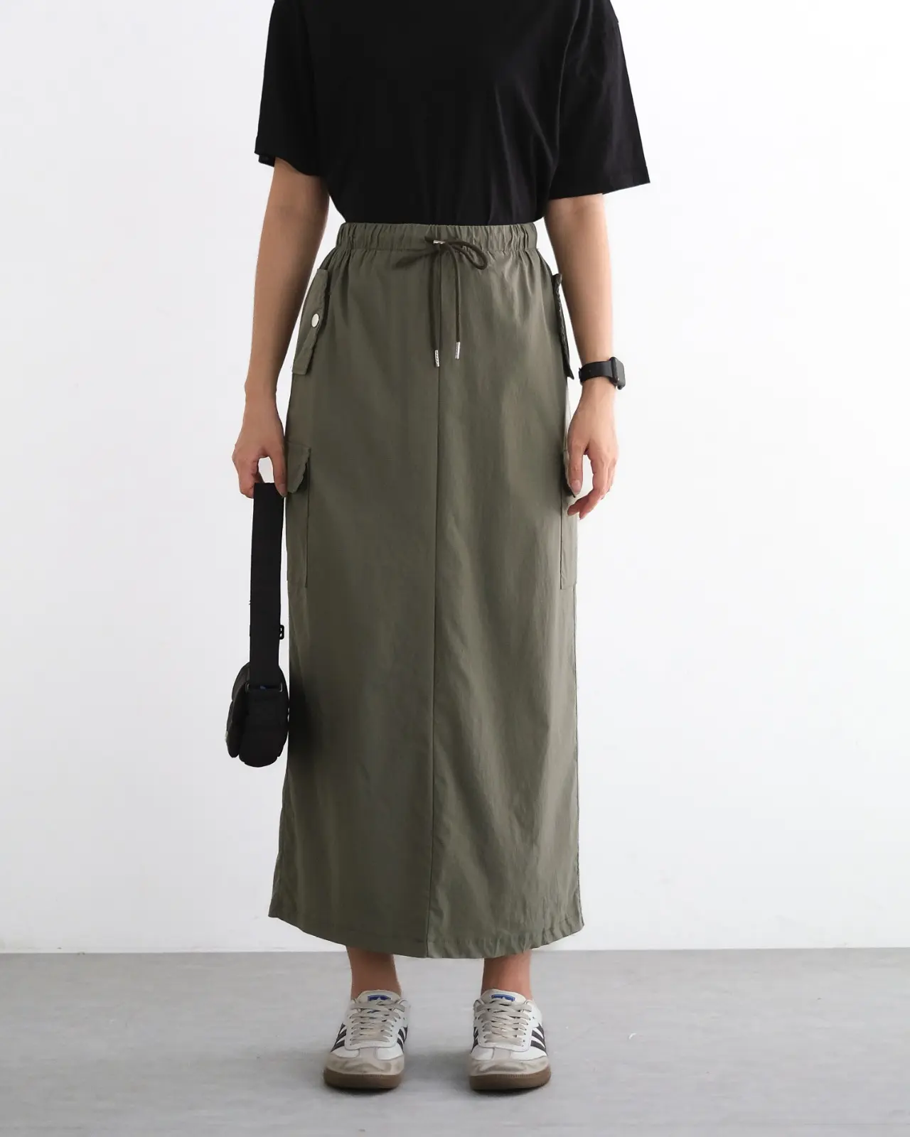 Qisty Skirt Kode 121A Army