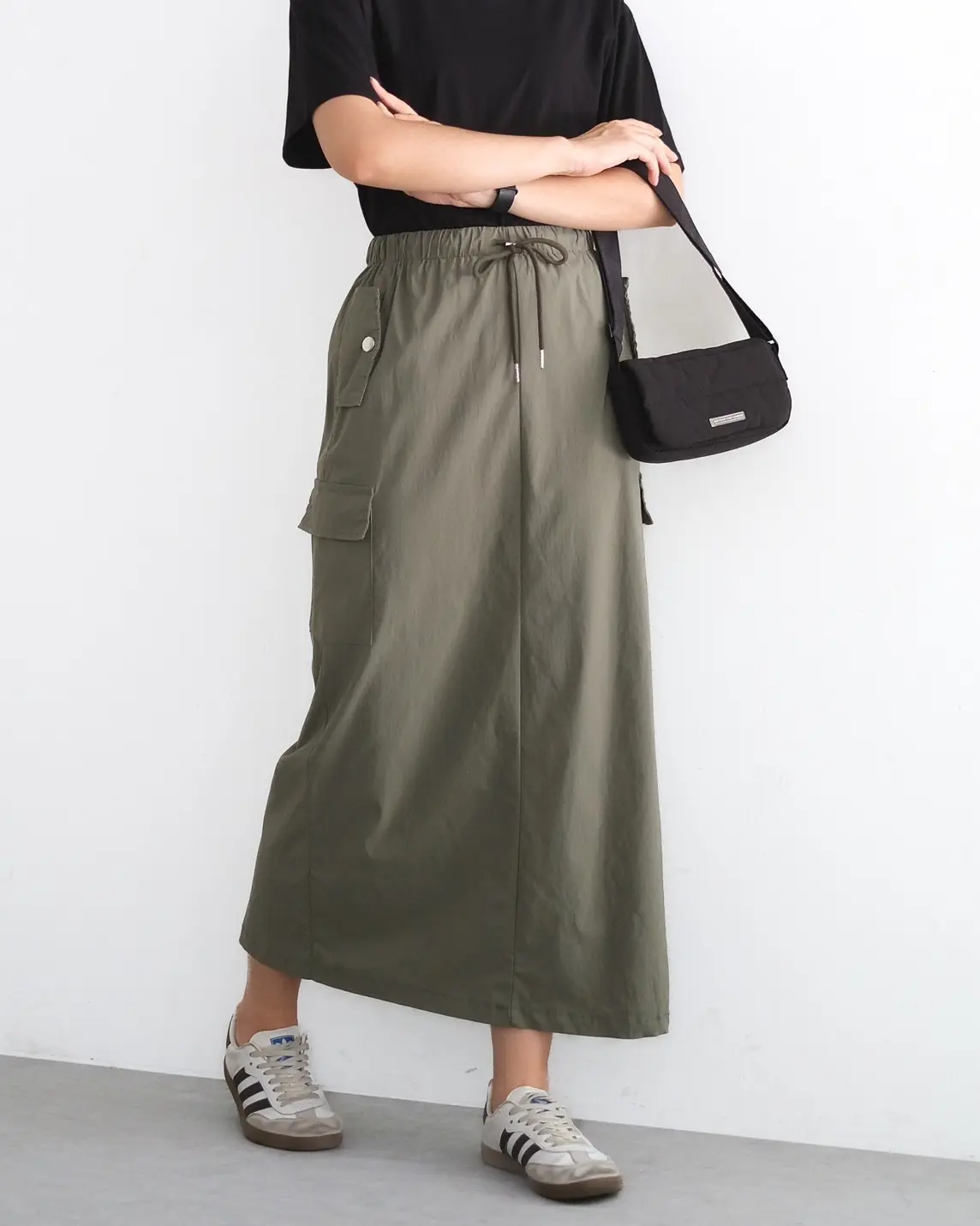 Qisty Skirt Kode 121A Army - Image 2